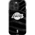 NBA Los Angeles Lakers Black Animal Print iPhone 15 Pro Impact Case