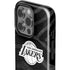 NBA Los Angeles Lakers Black Animal Print iPhone 15 Pro Impact Case