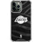 NBA Los Angeles Lakers Black Animal Print iPhone 15 Pro Max Clear Case