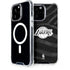 NBA Los Angeles Lakers Black Animal Print iPhone 14 Pro Max MagSafe Case