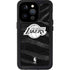 NBA Los Angeles Lakers Black Animal Print iPhone 14 Pro Waterproof Case