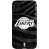 NBA Los Angeles Lakers Black Animal Print iPhone XR Pro Case