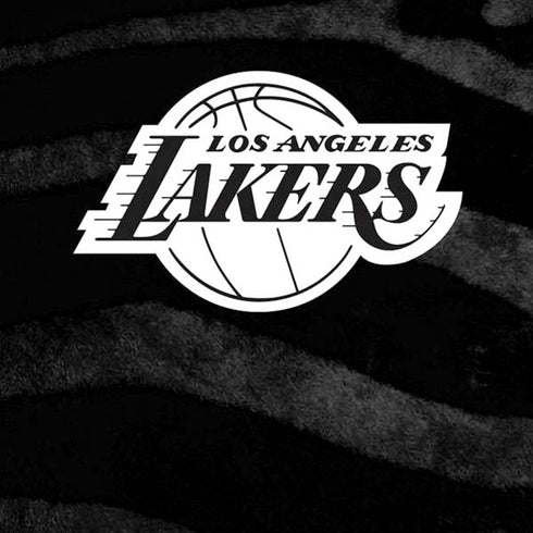 NBA Los Angeles Lakers Black Animal Print iPhone XS Max Skin