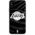 NBA Los Angeles Lakers Black Animal Print iPhone XS Skin