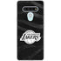 NBA Los Angeles Lakers Black Animal Print LG Stylo 6 Clear Case