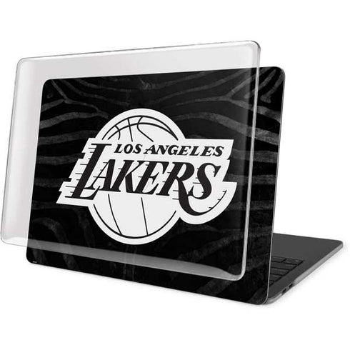 NBA Los Angeles Lakers Black Animal Print MacBook Pro 15in (2016-19) Case plus Skin