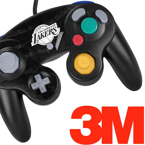 NBA Los Angeles Lakers Black Animal Print Nintendo GameCube Controller Skin