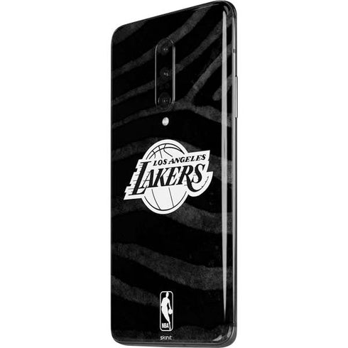 NBA Los Angeles Lakers Black Animal Print OnePlus 7 Pro Skin