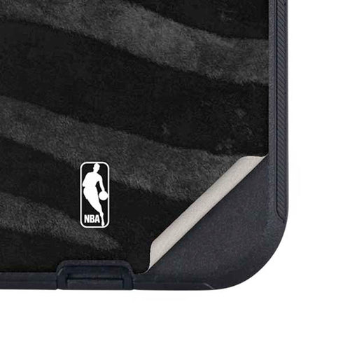 NBA Los Angeles Lakers Black Animal Print Otterbox Defender iPhone Skin