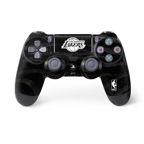 NBA Los Angeles Lakers Black Animal Print PS4 Controller Skin