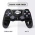 NBA Los Angeles Lakers Black Animal Print PS4 Controller Skin