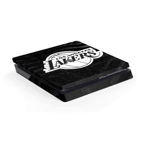 NBA Los Angeles Lakers Black Animal Print PS4 Slim Skin