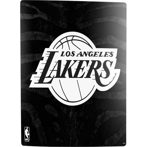 NBA Los Angeles Lakers Black Animal Print PS5 Digital Edition Bundle Skin