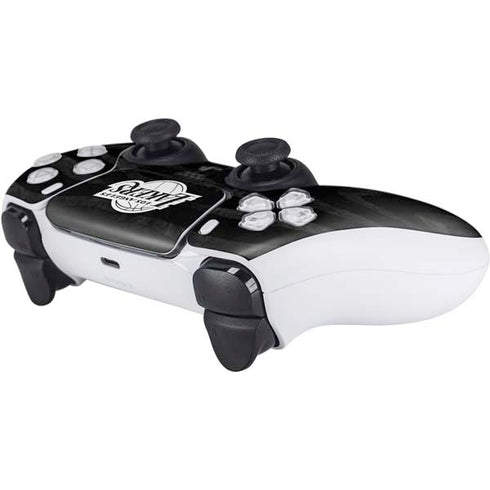 NBA Los Angeles Lakers Black Animal Print PS5 Controller Skin
