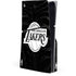 NBA Los Angeles Lakers Black Animal Print PS5 Slim Disk Console Skin