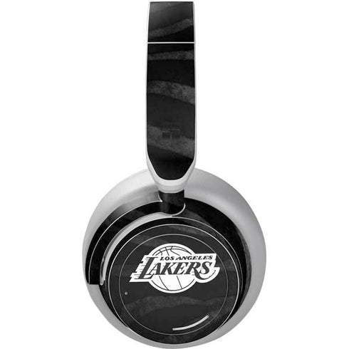 NBA Los Angeles Lakers Black Animal Print Surface Headphones Skin