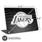 NBA Los Angeles Lakers Black Animal Print Universal Laptop 14in (11.4 x 8.2in) Skin