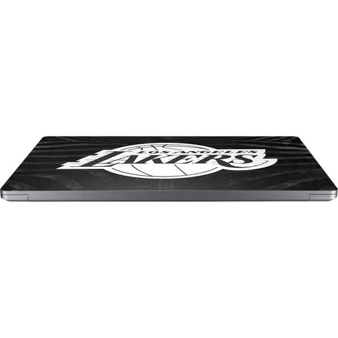NBA Los Angeles Lakers Black Animal Print Universal Laptop 18in (14.6 x 10.6in) Skin