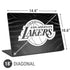 NBA Los Angeles Lakers Black Animal Print Universal Laptop 18in (14.6 x 10.6in) Skin