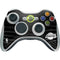 NBA Los Angeles Lakers Black Animal Print Xbox 360 Wireless Controller Skin