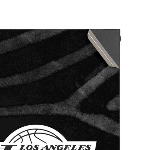 NBA Los Angeles Lakers Black Animal Print Xbox Series X Console Skin