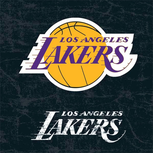 NBA Los Angeles Lakers Black Primary Logo Nintendo 2DS XL (2017) Skin