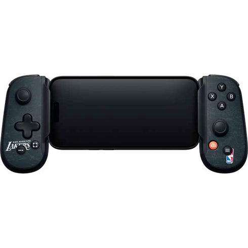 NBA Los Angeles Lakers Black Primary Logo Backbone One for iPhone Game Controller Skin