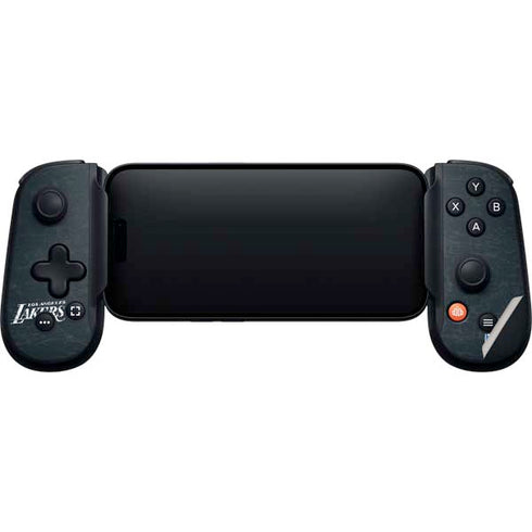 NBA Los Angeles Lakers Black Primary Logo Backbone One for iPhone Game Controller Skin