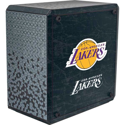 NBA Los Angeles Lakers Black Primary Logo Cooler Master MasterBox Q300L Mini Tower Skin