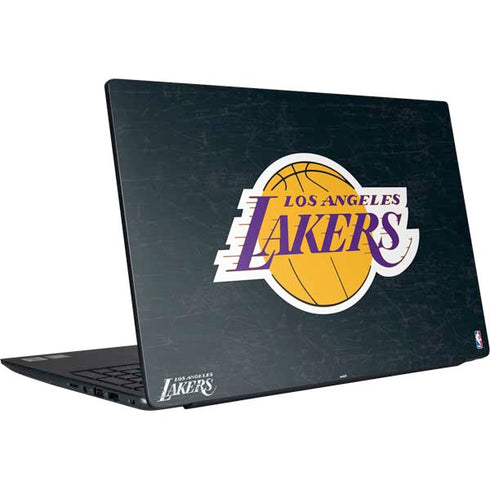 NBA Los Angeles Lakers Black Primary Logo Dell Vostro Skin