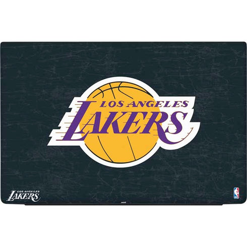 NBA Los Angeles Lakers Black Primary Logo Dell Vostro Skin