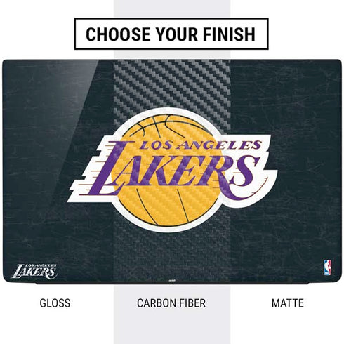 NBA Los Angeles Lakers Black Primary Logo Dell Vostro Skin