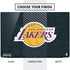 NBA Los Angeles Lakers Black Primary Logo Dell Vostro Skin