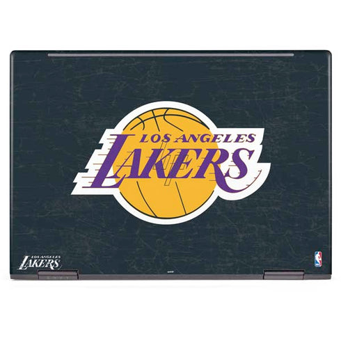 NBA Los Angeles Lakers Black Primary Logo HP Envy Skin