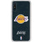 NBA Los Angeles Lakers Black Primary Logo Galaxy A10e Clear Case