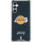 NBA Los Angeles Lakers Black Primary Logo Galaxy A14 5G Clear Case