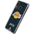 NBA Los Angeles Lakers Black Primary Logo Galaxy A30 Clear Case