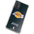 NBA Los Angeles Lakers Black Primary Logo Galaxy A32 5G Clear Case
