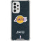 NBA Los Angeles Lakers Black Primary Logo Galaxy A33 5G Clear Case