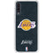 NBA Los Angeles Lakers Black Primary Logo Galaxy A50 Clear Case