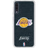 NBA Los Angeles Lakers Black Primary Logo Galaxy A50 Clear Case