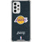 NBA Los Angeles Lakers Black Primary Logo Galaxy A53 5G Clear Case