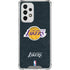 NBA Los Angeles Lakers Black Primary Logo Galaxy A53 5G Clear Case