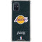 NBA Los Angeles Lakers Black Primary Logo Galaxy A71 5G Clear Case