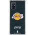NBA Los Angeles Lakers Black Primary Logo Galaxy A71 5G Clear Case
