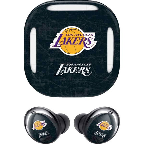 NBA Los Angeles Lakers Black Primary Logo Galaxy Buds Pro Skin