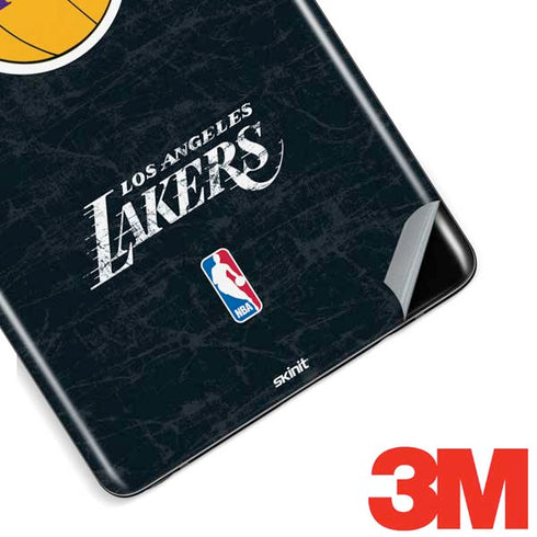 NBA Los Angeles Lakers Black Primary Logo Galaxy Note 8 Skin