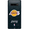 NBA Los Angeles Lakers Black Primary Logo Galaxy S10 Plus Skin