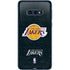 NBA Los Angeles Lakers Black Primary Logo Galaxy S10e Skin