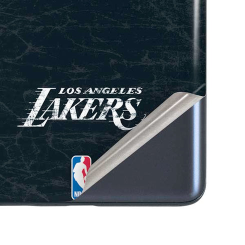 NBA Los Angeles Lakers Black Primary Logo Galaxy S20 Fan Edition Skin